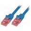 CQ2096U Patch cord; RJ45 plug,both sides; U/UTP; 6; stranded; Cu; 10m; LSZH jOX2KJHWpzRHjhVxBnbi6ZTz4pcxPn1QpHrl7dUCue8
