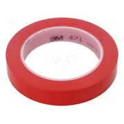 471-19-33/RD Tape: marking; red; L: 33m; W: 19mm; Thk: 0.13mm; 2.5N/cm; 130% FSAtprZvEyC-k28pIwiEfp4ejIoh6YUoRuopw48BhqY