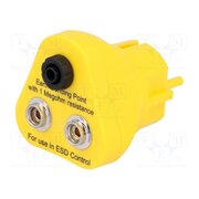 CPG 3000 10M-4B Earthing plug; ESD; 1MΩ SDpgFWIKFQDbPkP-iuw3iUvFpT4cPCi7qBf72lWdrdg