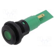 19381255 Indicator: LED; flat; green; 12VDC; 12VAC; Ø16mm; IP67; connectors vgIwPb74ZWu5-0A3F4j8R1y-WPpgFUT8C2usg3YSVyk