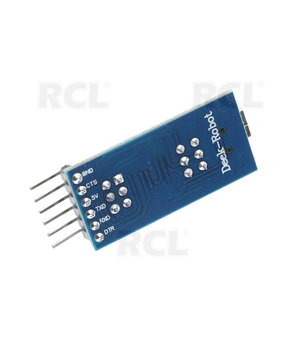 Pamata programma Downloader USB uz TTL 3,3 V 5 V, FTDI FT232RL Arduino

 AKAD015+1.jpg
