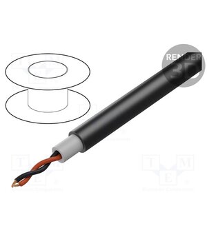 C277 BLACK Wire: loudspeaker cable; 2x4mm2; stranded; OFC; black; unshielded kM3_YozfFIjVs9QUFgiPIXI8THc13GMp1pmgmfVrbVA