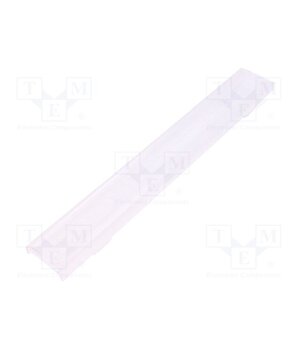 F15940_LINNEA-90-B LED lens; rectangular; transparent; H: 9.5mm; Body dim: 40x285mm Ebiqh7a3QBIS4SiC8_8lVvPHHDsy2Xy0s5IhnB5caZo