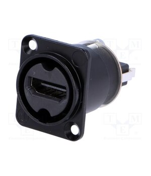 NAHDMI-W-B Adapter; HDMI socket x2; shielded; gold-plated; Colour: black ijCAl7b-K5iw4QATywGQOGbETHV85irPEGgsiSqH5WU