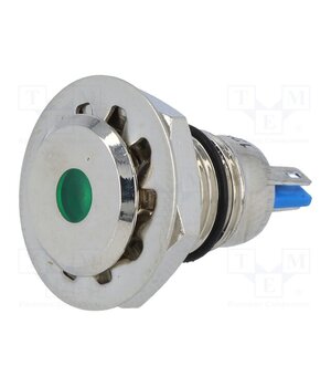 GQ12F-D/G/12 Indicator: LED; flat; green; 12VDC; Ø12mm; IP67; for soldering YcTT9E8I9nwmW_3zUPG2TJGhuhv1SYw77KaIsGF8mI0