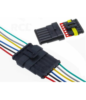 SASLĒGUMI Superseal AMP 6pin, komplekts, 10 cm kabelis

 CJP_ASR6L.jpg