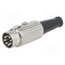 590-0700 Connector: DIN; plug; male; PIN: 7; 270°; straight; for cable; 34V; 2A 7yOUHkHIuT71EZV2UpOog_jSs_1CGOJWxoxAbK6sGk0