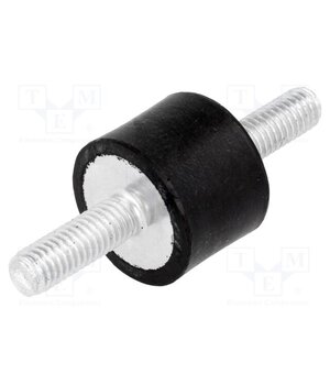 DVA.1-20-15-M6-18-55 Vibration damper; M6; Ø: 20mm; rubber; L: 15mm; Thread len: 18mm pC1iz3HVSJy4IiSbEpHdZH651GKSqr7pJ6RBph-5yvc