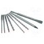 0000500008100 Drill set; for concrete; steel; F4 FORTE; Holder: SDS-Plus®; 8pcs. vChdvlqiNkd88YRhqSsEbfmJX4hrBnwrTBgxiq0LUg8