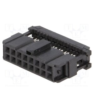 1658621-3 Connector: IDC; plug; female; PIN: 16; IDC; for ribbon cable; 2.54mm _iMWScRuJDTv63koq4Mk8TvSPGZPF2e30Lm8HSCyo98