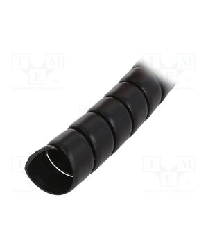162-20300 Spiral wrapping; Øbundle : 34mm; polypropylene; black; L: 1m PcgOhx9w44lBnsDwOpQE9_tWl7ErndscU4XQYiZQHZw