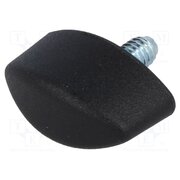8261 Knob wing; Ext.thread: M4; 6mm; H: 11mm; polyamide; W: 20mm 3eF2enA93ZdqQgkId23uYMA0D7MiZVOodGCIvXFjM-E