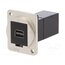 CP30202M3 Coupler; mini DisplayPort socket,both sides; FT; 19x24mm; metal 7MNkUmSjMcH0JuNanuPaTYAl_Gx8aWpQfrQt1mmt4Gc