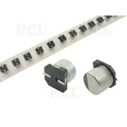 SMD ESR elektrolītiskais kondensators 100 µF 16 V, ø6,3 × 5,4 mm

 KMExxx_E.jpg