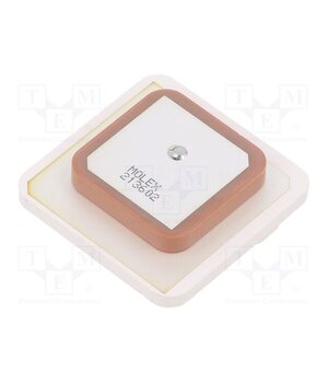 213602-0001 Antenna; GNSS,GPS; 2.1dBi,5.3dBi; SMD; 36x36x7mm WSQuadnE7dtZuakOaiIOr-tSujfkev_w_fc1lgWXx2o