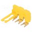 1SNK900653R0000 Comb bridge; Entrelec; yellow; ways: 3; terminals: 3; W: 8mm fBkyCLc-Wep_WrG-JKdqmfMXfAF8HEINBQlrlu86tMk