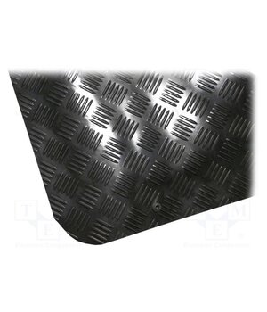 SN010004 Mat: floor; antislip,anti fatigue; ESD; black; L: 1m; W: 0.6m Ugu2FaSWxWySlWdjOcccv8WcKMM9GHzCpyQRBgq6jFg