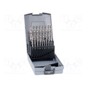 0000102219100 Drill set; for metal; high speed steel cobalt HSS-E; HSS COBALT QJQVdaPsK-eyeCp_z334-kQnZ3LL4omYWoWEompcSfA