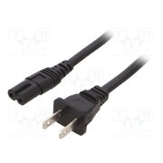 6010.5274 Cable; NISPT-2; 2x18AWG; IEC C7 female,NEMA 1-15 (A) plug; PVC bkWt5DJ51YkVy46GfpVGaSX4duCM-ZvcTPa0oP8zrAQ