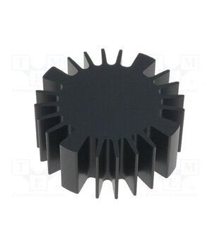 SK56925SA Heatsink; LED; Ø: 60mm; H: 25mm; black rvgR89Bux0t6i83NLRaW3jLMjCN08UFQg8EKvDp4NpI