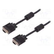 AK-310103-030-S Cable; D-Sub 15pin HD plug,both sides; black; 3m; Core: Cu; 28AWG 77VIETYRrajm_3C93LoQbIk8tH27lzEtaqBdGEpN5ko