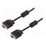 AK-310103-030-S Cable; D-Sub 15pin HD plug,both sides; black; 3m; Core: Cu; 28AWG 77VIETYRrajm_3C93LoQbIk8tH27lzEtaqBdGEpN5ko