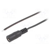 DC.CAB.6400.0150 Cable; 2x0.35mm2; wires,DC 5,5/2,5 socket; straight; black; 1.5m 6Ty1hazhX4ITDuZqa8SShZlAsafa4IZf4HYk-ZayNiI
