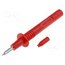 4010 Measuring tip; 36A; red; Tip diameter: 4mm; Socket size: 4mm 86pk8KA6qJnez5VbqAOi-PbIf3GYyMlu4HdU21b_P70