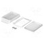 48314333.HMT2 Enclosure: desktop; BoVersa; X: 120mm; Y: 216mm; Z: 55mm; white i0lrUwxGI-EyPaqjQyVRmNPLpZwiRxGhZ8i2Qckj_Pg
