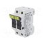 CHPV2U Fuse holder; 10.3x38mm; for DIN rail mounting; 30A; Poles: 2; IP20 TEXpAip8eOc9IPI2q4WpX8uz07OR83nWfsJhkeqXbcY
