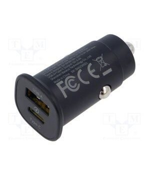 C00072300123-00 USB power supply; USB A socket,USB C socket; Sup.volt: 12÷24VDC 7qKmwjRfPGZrywQb21oBjCkOX4at349S6bpMSPnyB9Q