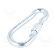 KSZ.8.80 Carabiner; steel; for rope; L: 80mm; zinc; 8mm; with protection 50Eq_Io_kpANvWy3lPH-h8JP5bfP7iuPX9Xo4iEcgCc