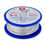 SCW-1.50/100 Silver plated copper wires; 1.5mm; 100g; Cu,silver plated; 6m xBkUOo9A9pJbFWP9JKwpyxuWjaZmJpmZ_Aee6hD1ud8