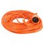 W-96974 Extension lead; 3x1mm2; Sockets: 1; PVC; orange; 40m; 10A; STANDARD j3Bp3iEQQ8D3zQvoykUmf-d6ujbuJUnXU38dcOSA-FA