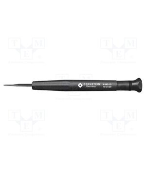 4-380-10 Screwdriver: precision; slot; 1x0.2mm; Blade length: 17mm ImfZ8deS4_qSdRURj7klKtrFIeBFYizQJxQrb-qzNlk
