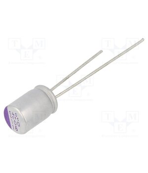 16SEPC100MW Capacitor: polymer; 100uF; 16VDC; THT; ±20%; Ø6.3x9mm; OS-CON SEPC 3dzGEXAm2g7HNm1BsO4dVe-_BkTe1qZe14C6zsHWkgs