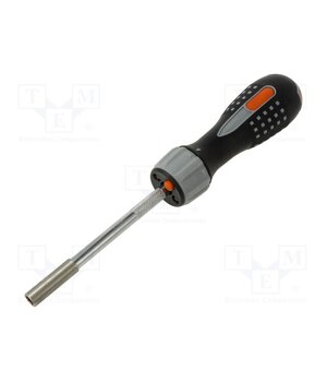 808050L Screwdriver handle; with ratchet; with a lamp; 1/4"; 6pcs. Q5JNUFfoCGdriXCaE9j0H4KQrvTV41ns9sPoZkMILEE
