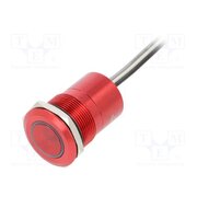 MC22LCRRG Switch: capacitive; Pos: 2; SPST-NC; 0.01A/12VDC; IP68; ON-OFF; red 8eJyrgJ50wbSlg0XMvE9gbrQ9yKyiVwbikpIWOF3Prc