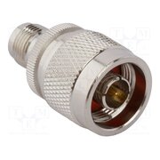 242130RP Adapter; N male,RP-TNC female; Insulation: PTFE; 50Ω; brass; 11GHz L9yZIrZA7YiuxA2KhA3LLvKari44fpT9HT5D3MG8YFQ