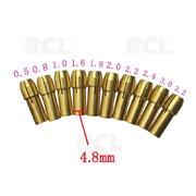 Rotācijas urbja fiksējošā uzgriežņa 10 gab., 4,8 mm, 0,5–3,2 mm

 IRADR02.jpg