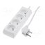 5907570022416 Extension lead; 3x1.5mm2; Sockets: 4; PVC; white; 1.5m; 16A AkC3ccrVflUIb9u3awetNV6BxteGlqxtIIw6DqounRw