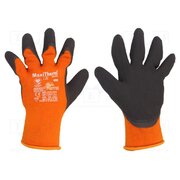 30-201/08 Protective gloves; Size: 8; orange-black; MaxiTherm® Y7LBkLunW0CNR-z4tIIDSjPSlrJEun2yhBXfC7LEHmg