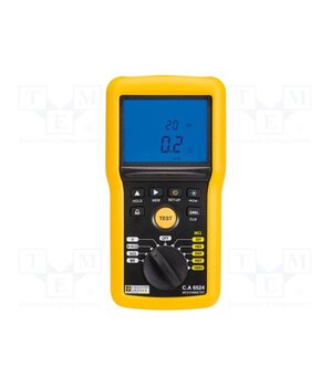 C.A 6524 Meter: insulation resistance; LCD; (4000); VAC: 300mV÷400V,700V hdED2mU0idkSBqdK5D7lXfB0UdRXbHI6WMNSv9AdcfI