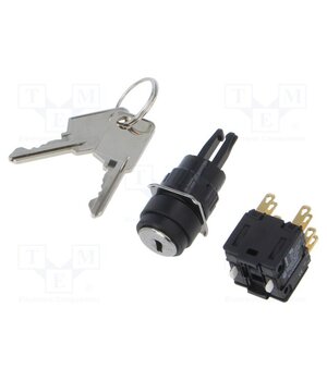 51-372.F22D Switch: rotary with key; 16mm; Stabl.pos: 3; NC x2 + NO x2; 51 7SJYwdDHRaJwlV5AE20uYWaWgWzDAMcy_YpqjOrHDCQ