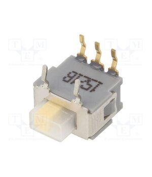 ASE 1 D-RA Switch: slide; Pos: 2; SPDT; 0.05A; 0.05A; ON-ON; PCB,THT; -20÷85°C 5djxGxIZvtDbCnbuqI2HKYsCKFvHZtpWLePSVR30wnA