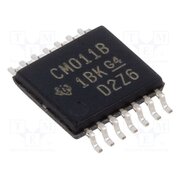 CD4011BPW IC: digital; NAND; Ch: 4; IN: 2; CMOS; SMD; TSSOP14; 3÷18VDC; -55÷125°C Bv6vmRtzoN5m5mHW5RDMfk46O5LoWzEeAli0_6p_nws