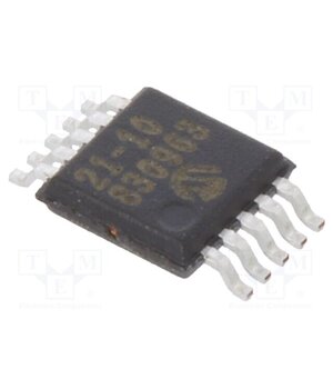 MCP33121-10-E/MS IC: A/D converter; Ch: 1; 14bit; 1Msps; 1.7÷5.5V; MSOP10; tube KZVFHQVmRStSf5Ai-ls2g86bvYfbseik3O04dvxnE1g