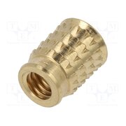 300113360 Threaded insert; brass; M4; BN 37885; L: 8.5mm; for plastic 9enF5vhna3IFcunIdJu7eWC6qhE5uxK50osgUl0FHGk