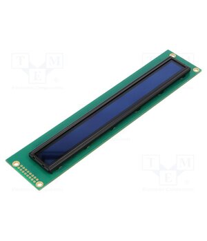 REC004002ASPP5N00100 Display: OLED; alphanumeric; 40x2; blue (bright); 4.8÷5.3VDC YTfnK0vh_MhAIcNWLHWO_65U4eue-xxWlvnex7HjQS4