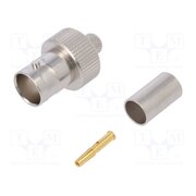 J01003A1369 Connector: BNC; plug; female; straight; 75Ω; crimped; for cable 8by9IflwLAPIJKW3AOd_Xakub-u9yaPPzDiSbDDpJHE